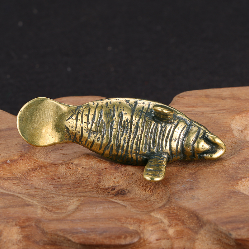 Brass Florida Manatee Decorati - Desk Setup Retro review and price