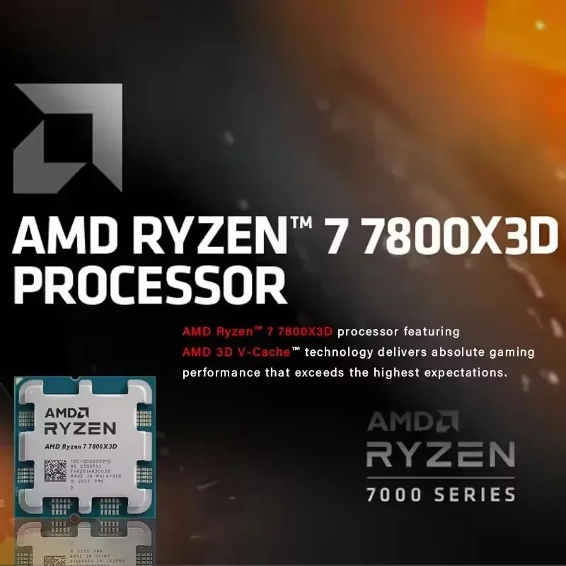 AMD R7 7800X3D CPU 8-Core 16-T - Amd Cpu Ryzen 7 review and price