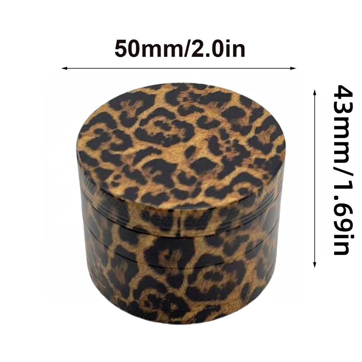 50/63mm Leopard Print Herb Gri - Desk Setup Pink review and price