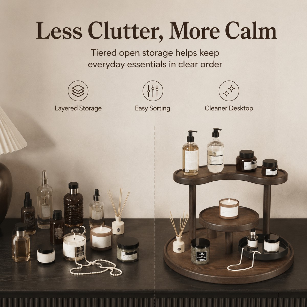 Selected Makeup Storage Box Es - Desk Setup Essentials review and price