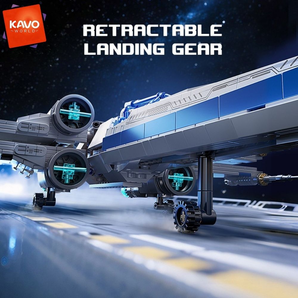KAVOWORLD 1271pcs Sci-Fi Space - Desk Setup Diy review and price