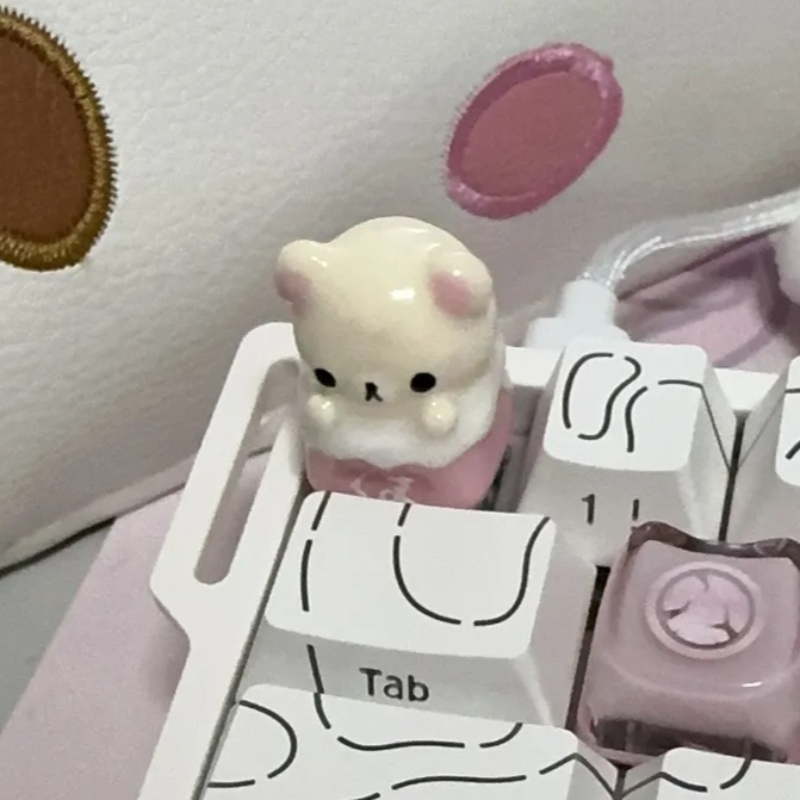Kawaii Rilakkuma Keycaps Relax - Desk Setup Essentials review and price