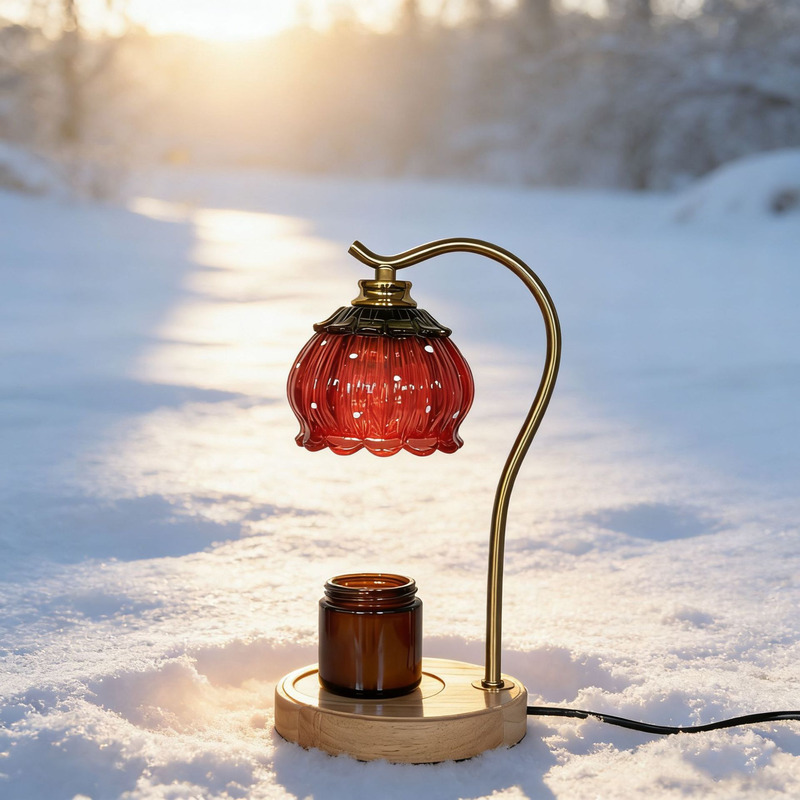 Nordic Glass Candle Warmer Lam - Desk Setup Retro review and price