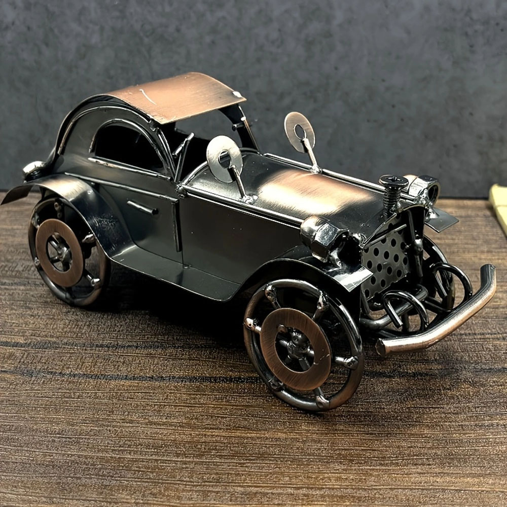 Antique Iron Car Model Ornamen - Desk Setup Retro review and price