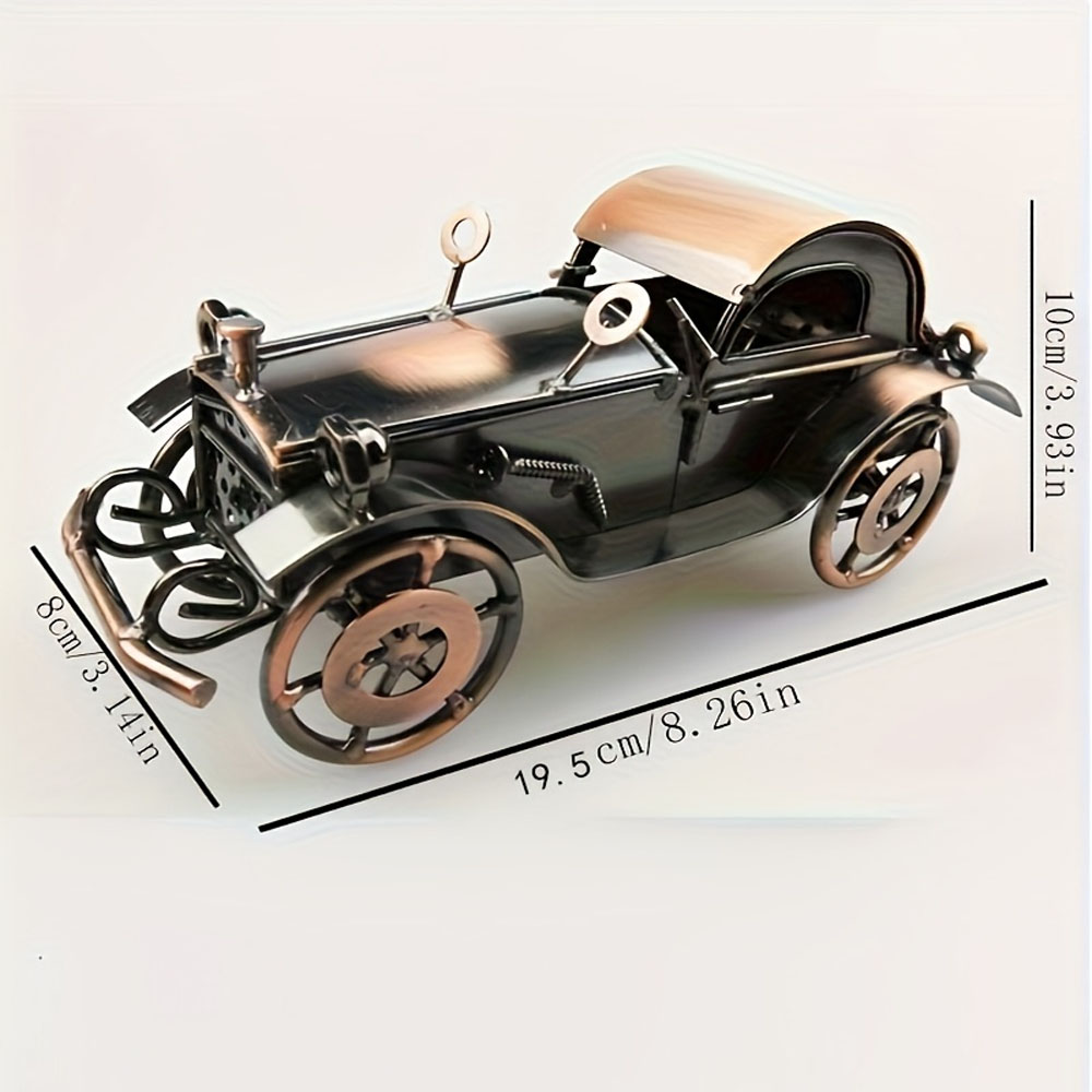Antique Iron Car Model Ornamen - Desk Setup Retro review and price