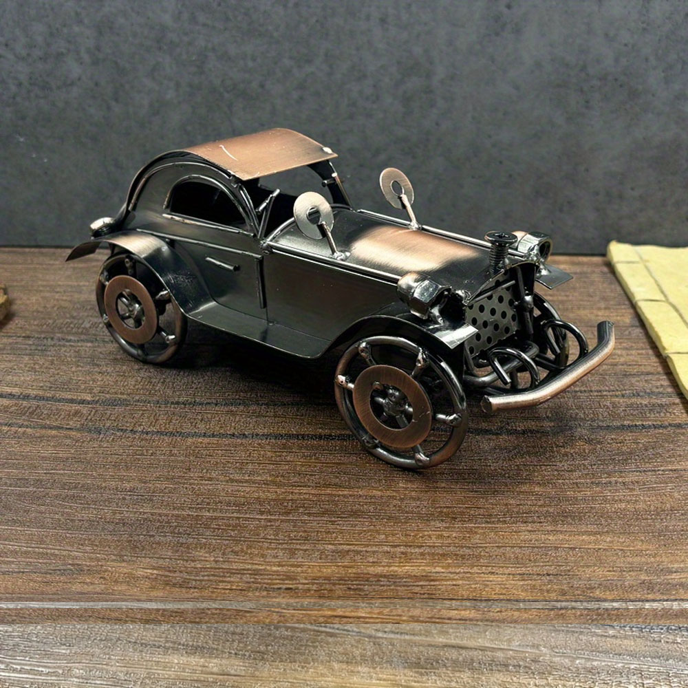Antique Iron Car Model Ornamen - Desk Setup Retro review and price