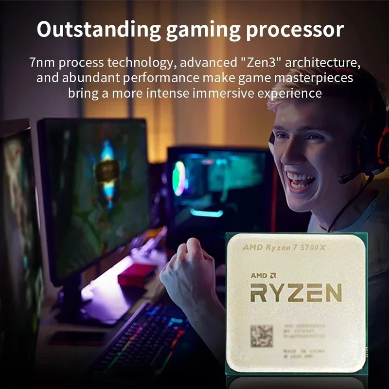 AMD Ryzen 7 5700X Processor 8- - Amd Cpu Ryzen 7 review and price