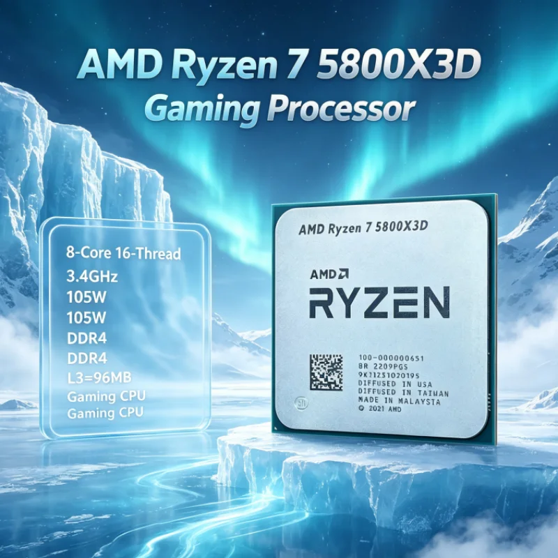AMD R7 5800X3D 96 MB Gaming Pr - Amd Cpu Ryzen 7 review and price