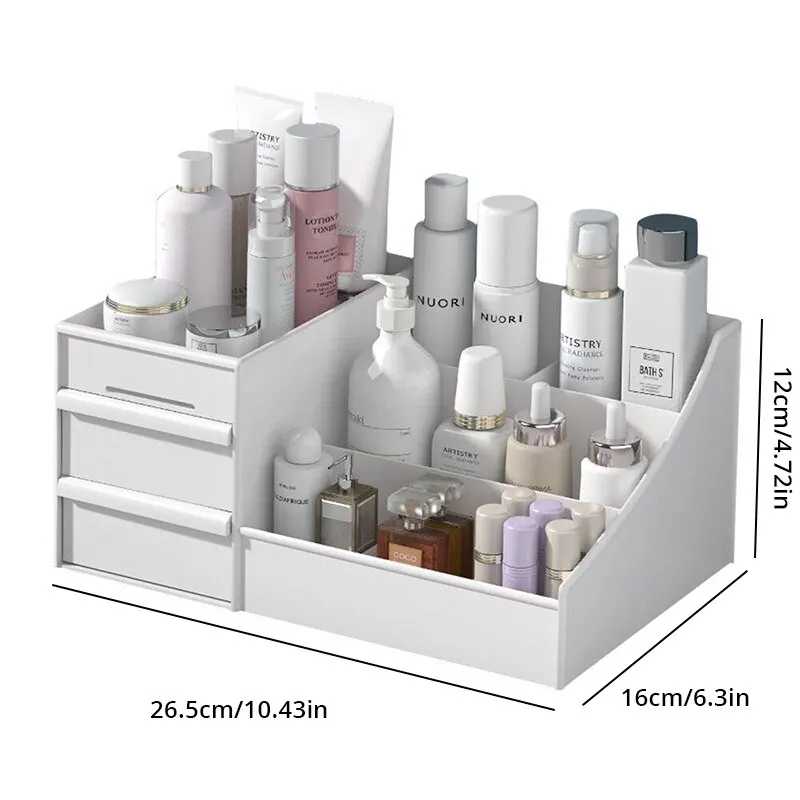 Plastic Desktop Cosmetic Stora - Desk Drawer Unit review and price