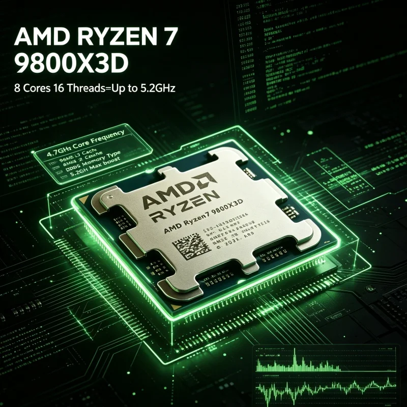 AMD Ryzen 7 9800X3D X3D Cache  - Amd Cpu Ryzen 7 review and price