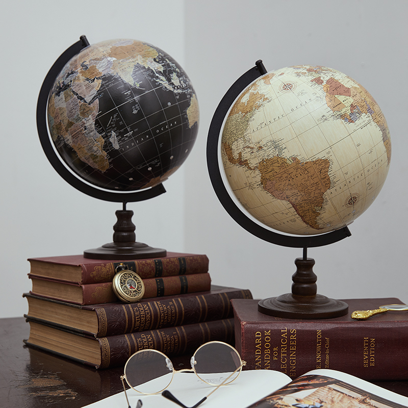 World Globo Mapa vintage europ - Desk Setup Retro review and price