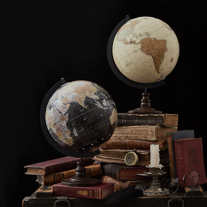 World Globo Mapa vintage europ - Desk Setup Retro review and price