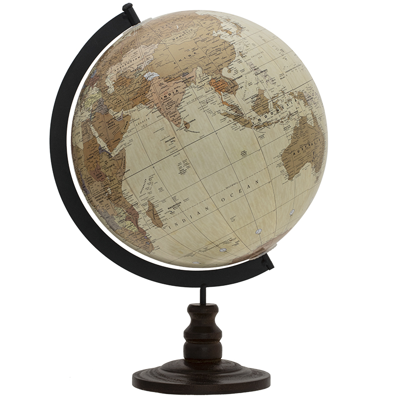 World Globo Mapa vintage europ - Desk Setup Retro review and price