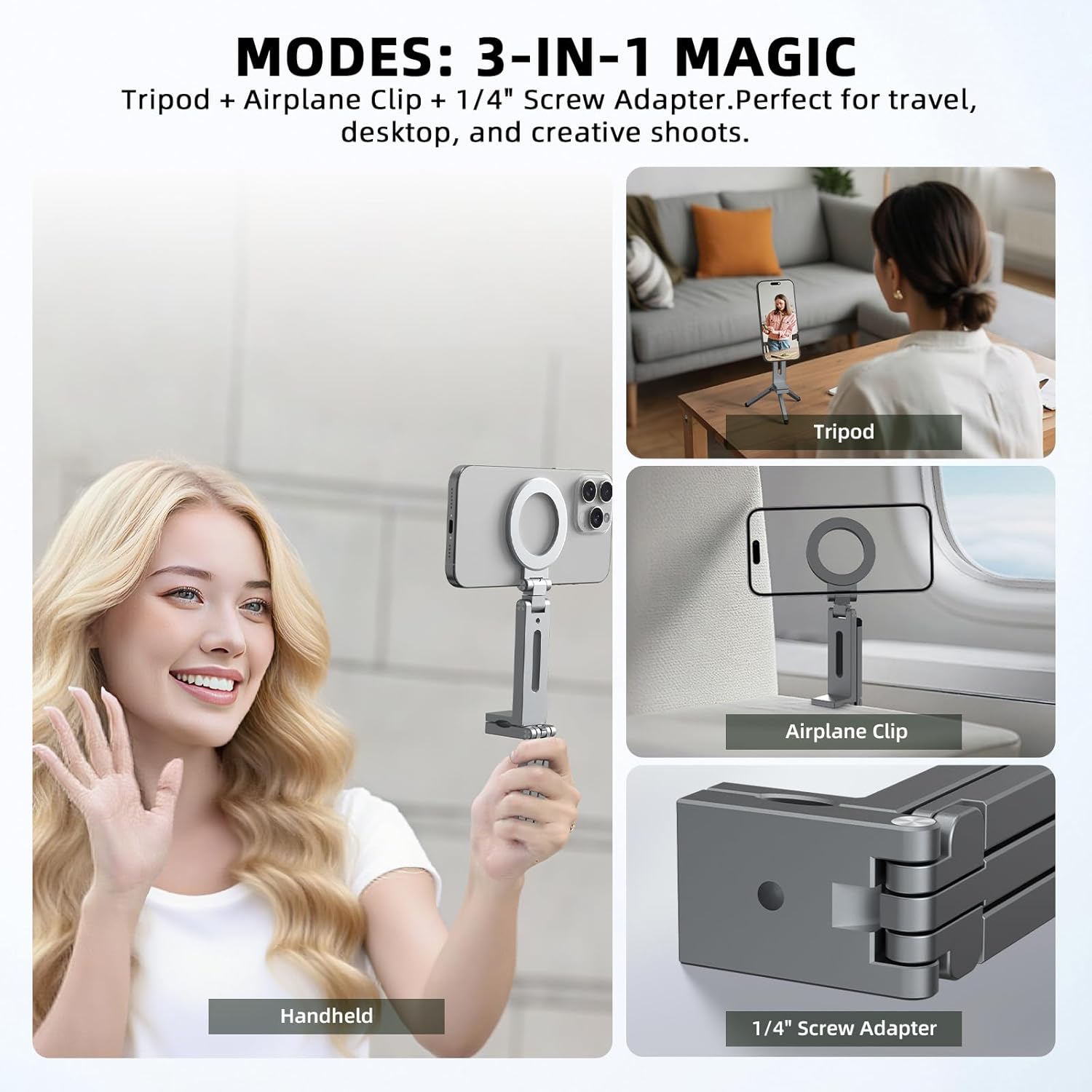Adjustable Universal Magnetic  - Desk Setup Essentials review and price