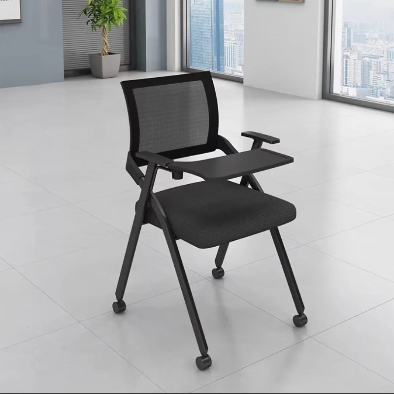 Folding Training Chair with De - Desk Setup Office review and price